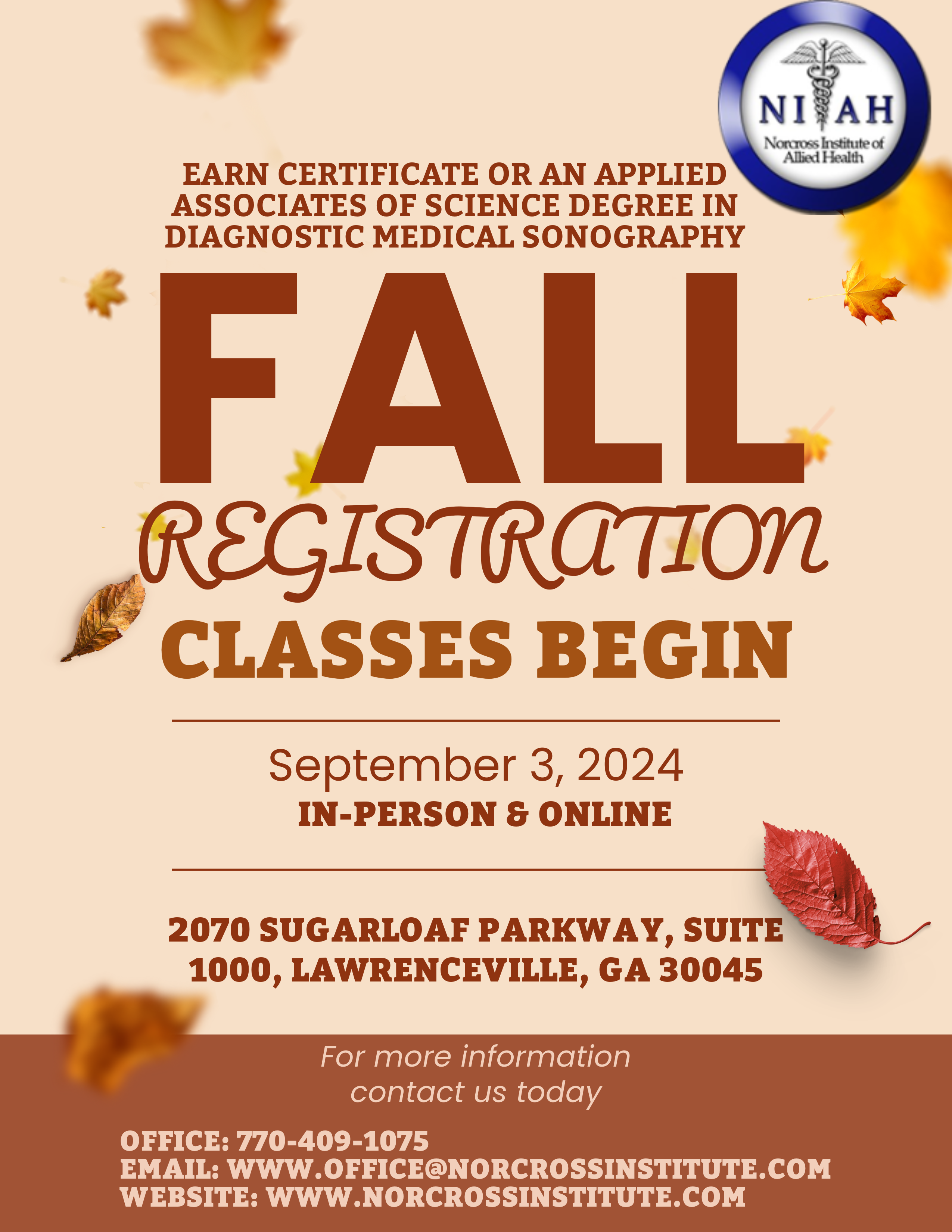 Fall Registration 2024